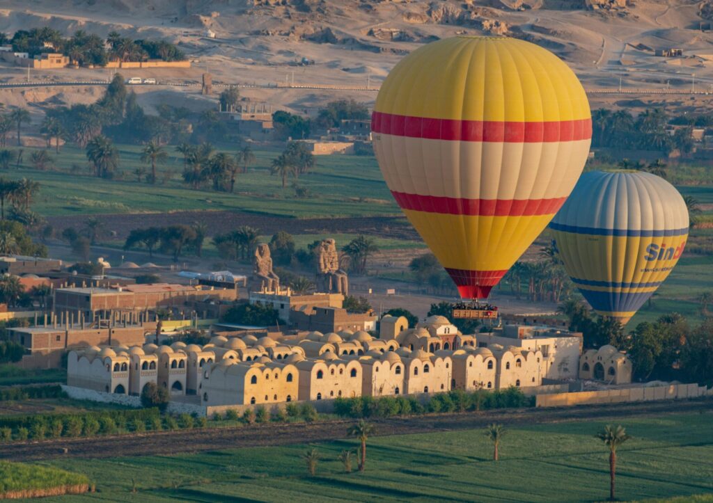 Luxor cu balonul 2 zile (semi-privat)